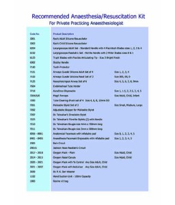 Resuscitation Kit